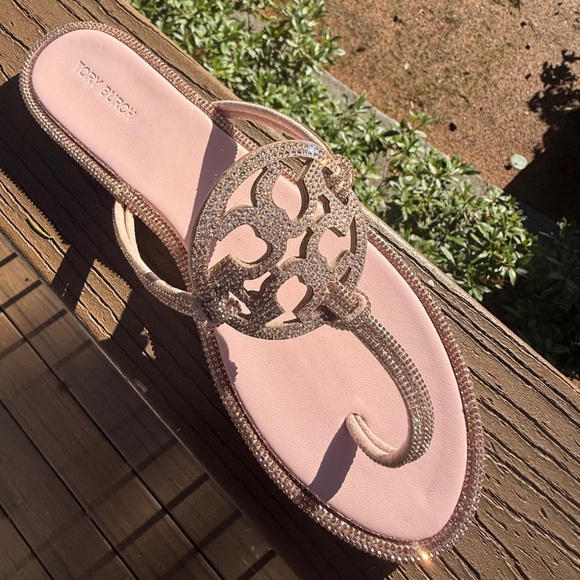 Tory Burch Miller Pink Sandals (Read description) - Size 43 or 11 - Picture 8 of 8